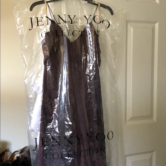 Jenny Yoo in Black Current Bridesmaid dress - Picture 4 of 6